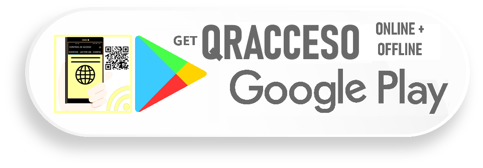 Instalar aplicación móvil QRacceso online+offline desde Google Play