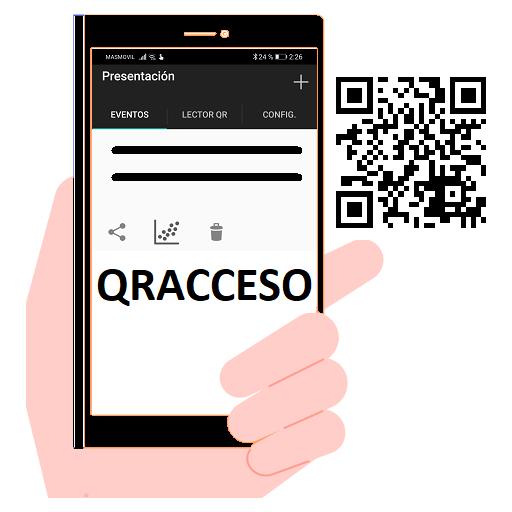 QRacceso mínimo: +50 asistentes, + 5 grupos + 50 SMS ESP (equivale a 0,78€/asistente)